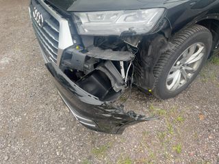 2018 Audi Q7 3.0T Premium - Primary Damage Straight On Image